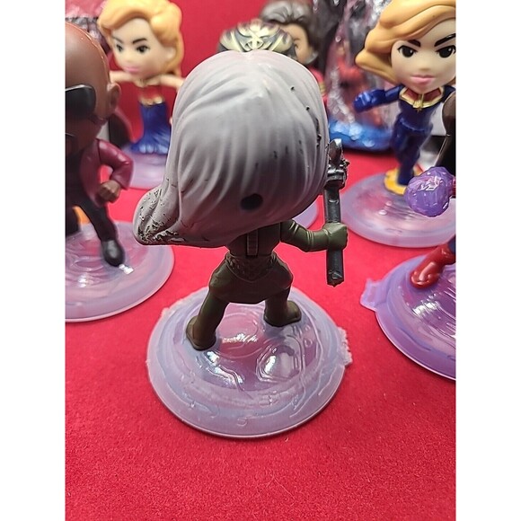 2023 McDONALD'S Disney The Marvels Super Heroes Set From Display  10 Toy Bundle - Picture 5 of 10